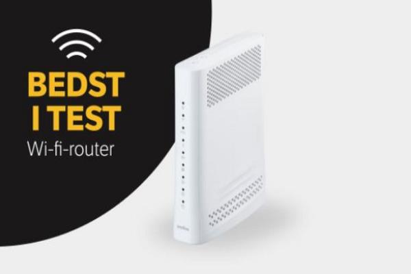 Få gigahurtigt internet med wi-fi router